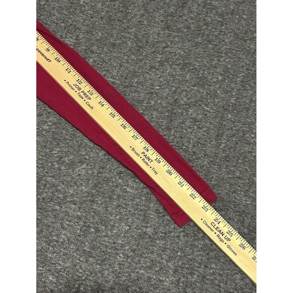 Creative Apparel Women's Arkansas Razorbacks Long Sleeve Tee Football Red (Sz S) - Picture 5 of 9